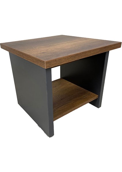 Standart Sehpa 50*50 cm Barok - Antrasit