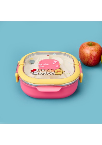 Figürlü Yemek Kabı - Kırmızı - 700 ml fiyatları