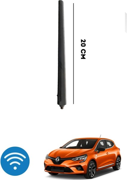 Renault Clio 5 Uyumlu Radyo Anten Çubuğu 20 Cm Fm/Am/Navı fiyatları