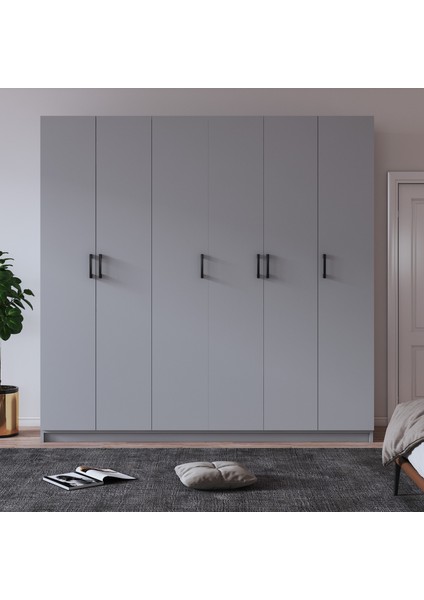 6 Kapaklı Gardrop 180CM G-06 modelleri