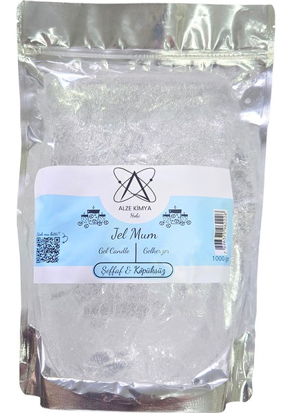 Jel Mum 1 kg | Ultra Şeffaf Köpükçüksüz
