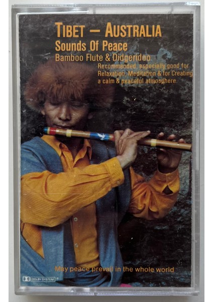 Sounds Of Peace By Nawang Khechog Kaset (Orjnal Dönem Baskı Kaset)