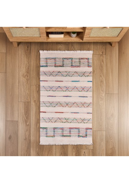 Soft Kingstone Kilim - Renkli - 80X150 cm