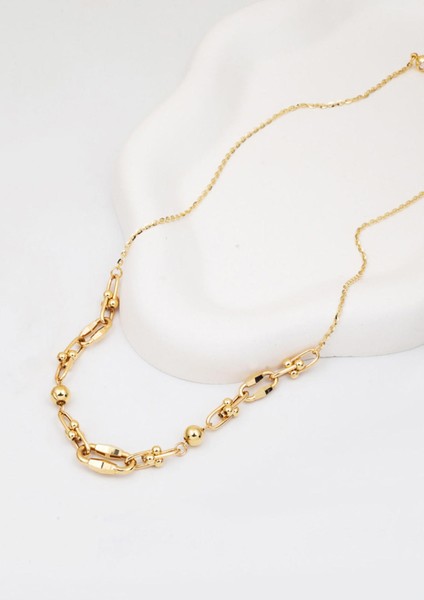 Tiffany Zincirli 14 Ayar Altın Kolye modelleri