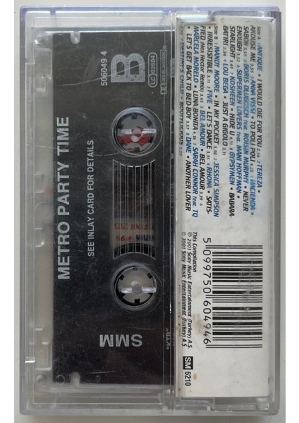 Party Time Kaset (Orjnal Dönem Baskı Kaset) fiyatları