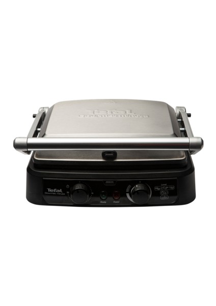 Grill Gourmet Minute 6 Dilim Kapasiteli 2000 Watt Izgara ve Tost Makinesi - Inox