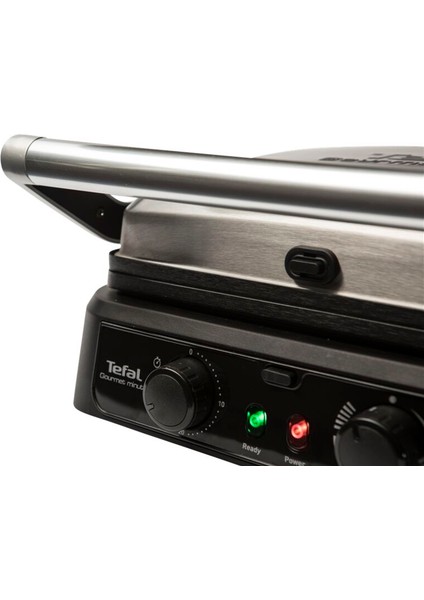 Grill Gourmet Minute 6 Dilim Kapasiteli 2000 Watt Izgara ve Tost Makinesi - Inox indirimleri