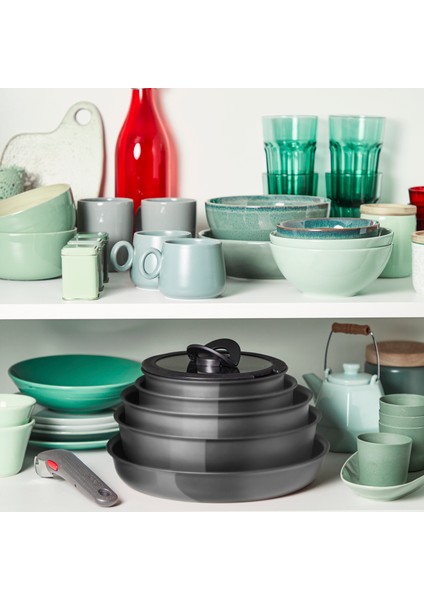 Ingenio Ceramic Renew Seramik Kaplama Tava Tencere Seti - 11 Parça indirimleri