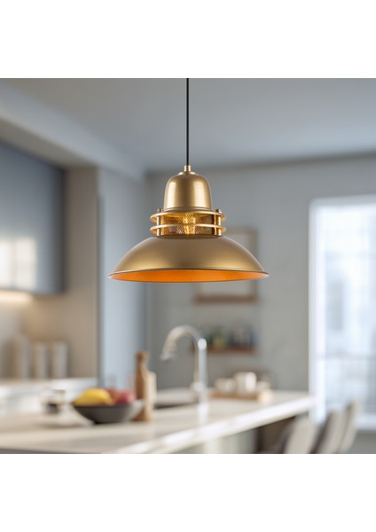 Candela Tekli Sarkıt Aydınlatma Metal Sıvama, Ev, Ofis, Cafe, Restoran Avizeleri, E27 Duy indirimleri