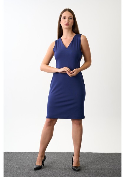 Alexandergardı V Yaka Kalem Elbise (B23-0081) fiyatları