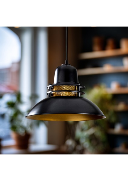 Candela Tekli Sarkıt Aydınlatma Metal Sıvama, Ev, Ofis, Cafe, Restoran Avizeleri, E27 Duy modelleri