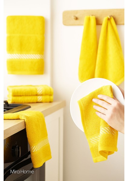 4 Lü Mutfak Kurulama Havlusu Bezi 30X30 cm fiyatları