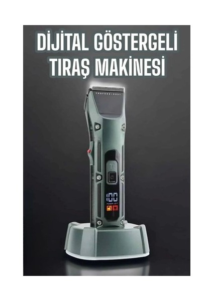 Tıraş Makinesi Uzun Pil Ömrü Şarjlı Günlük Tıraş Makinesi
