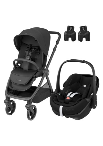 Oxford-Pebble 360 Pro Çift Yönlü Seyahat Sistem Bebek Arabası Twillic Black fiyatları