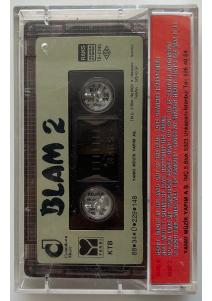 Blam 2 Kaset (Orjnal Dönem Baskı Kaset) fiyatları