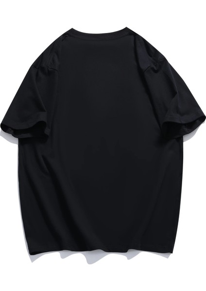 Unisex Oversize Gitarlı Metallica Baskılı Tişört, Rock-Metal Temalı T-Shirt fiyatları