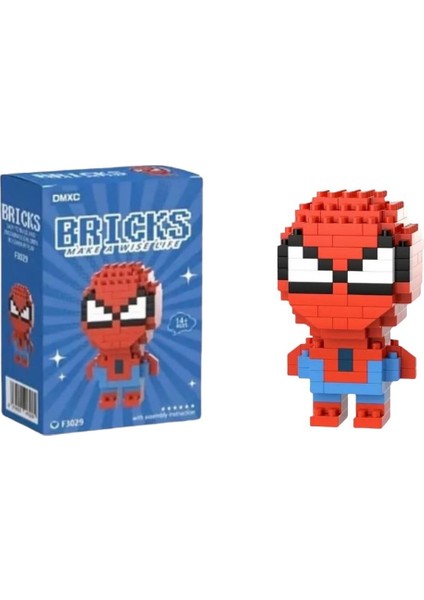Spiderman Bricks 3D Puzzle LEGO +14