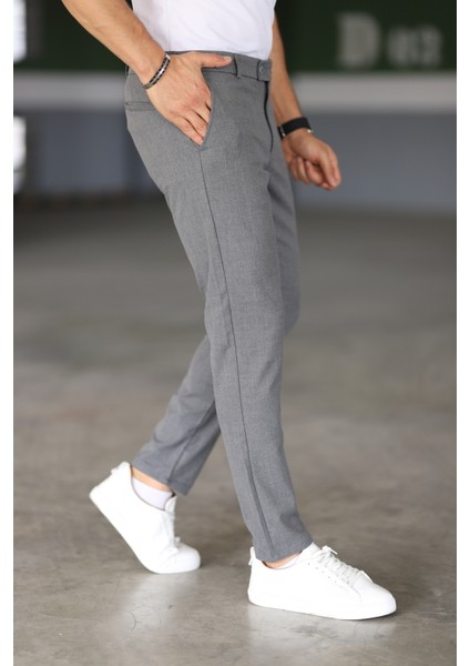 Erkek Okul Grisi Italyan Kesim Slimfit Kumaş Pantolon fırsatları