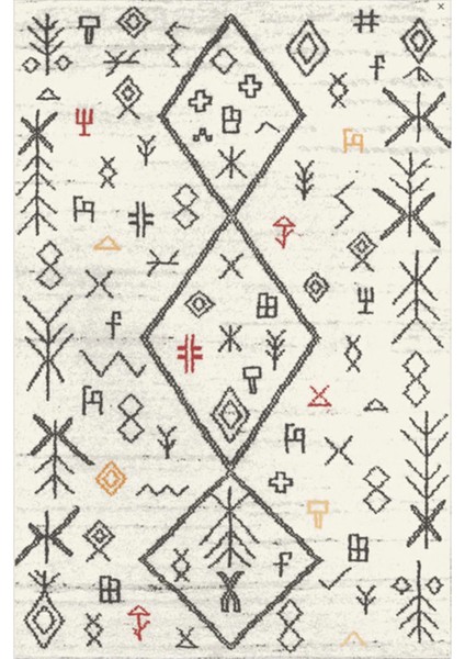 Dijital Kaymaz Yıkanabilir Etnik Salon Halısı Mutfak Halısı Koridor Halısı Halı-Yolluk D4100 modelleri