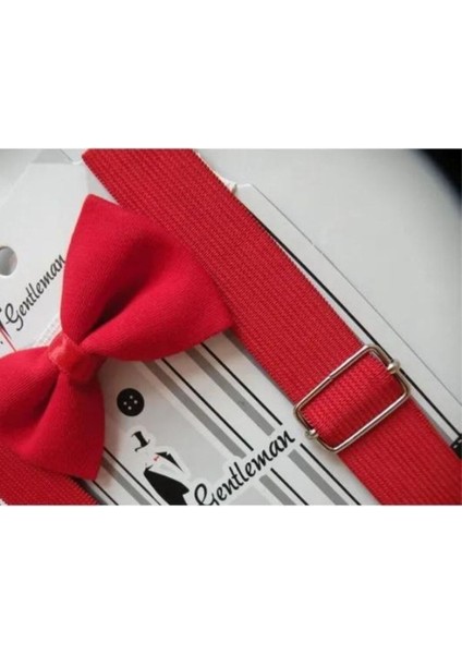 Kırmızı Askı Papyon Takımı 1-6 Yaş fiyatları