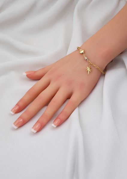 Kalbimin Yıldızı 14 Ayar Altın Pandora Takı Seti fırsatları