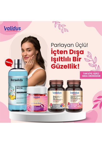 Beauty Set - Biotin - Keratin - Collagen - Hyaluronic Acid