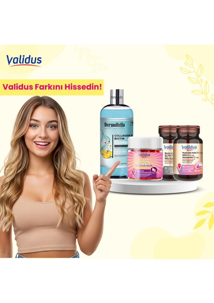 Beauty Set - Biotin - Keratin - Collagen - Hyaluronic Acid