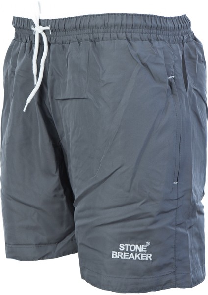 Erkek Deniz Şortu Lastikli Bağcıklı Cepli File Astarlı Su Tutmaz Rahat Hafif OPEDS26STNMOD31