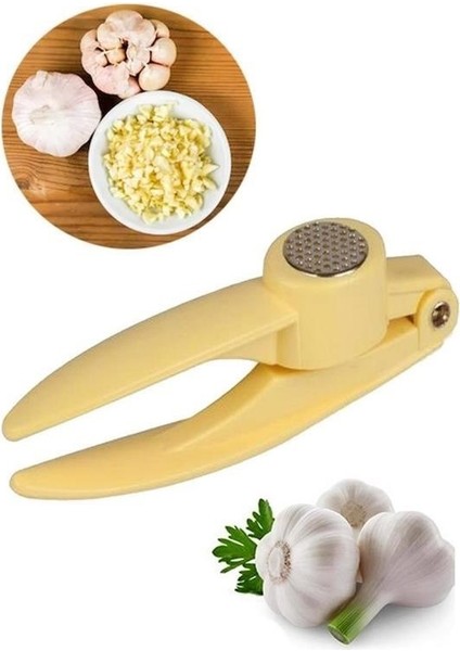 ® Pratik Kolay Yıkanabilir Sarımsak Ezme Aparatı Sarımsak Ezici Pres fırsatları