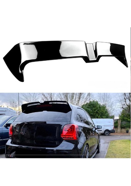Vw Polo 6c 2015-2017 Parlak Siyah Martı Spoylerspoiler