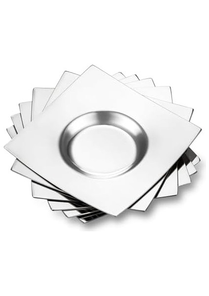 Juno 6'lı Çelik Çay Tabağı fiyatları