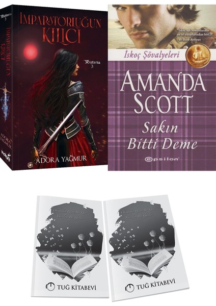 Sakın Bitti Deme ve Imparatorluğun Kılıcı Adora Yağmur 2li Set + Hediyeli