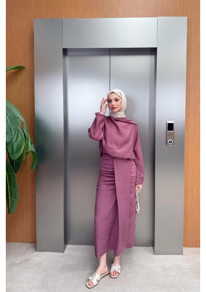 Kadın Şal Detaylı Takım modelleri
