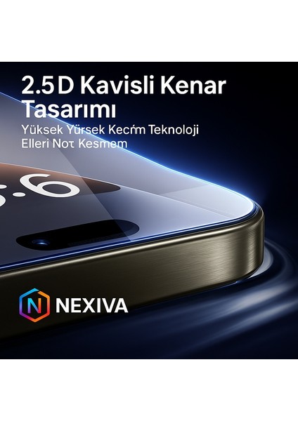 Iphone 16 Pro Max Şeffaf Erkan Koruyucu Cam Antisitatik Esnek Darbe Düşmeye Dayanıklı 360 Kaplayan fiyatları