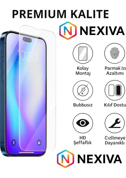 Iphone 16 Pro Max Şeffaf Erkan Koruyucu Cam Antisitatik Esnek Darbe Düşmeye Dayanıklı 360 Kaplayan modelleri