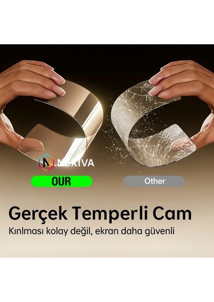 Iphone 16 Pro Max Şeffaf Erkan Koruyucu Cam Antisitatik Esnek Darbe Düşmeye Dayanıklı 360 Kaplayan fırsatları