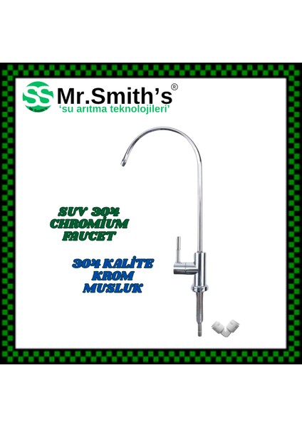 Mr.smith's Home Concept Montaj Dahil Kompozit ( Coconut - Multimineral - Dublealkali ) Filtreli Su Arıtma Cihazı modelleri