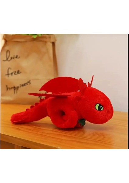 Ejderhanı Nasıl Eğitirsin Dişsiz Ejderha Peluş Bileklik ve Araba Aksesuarı