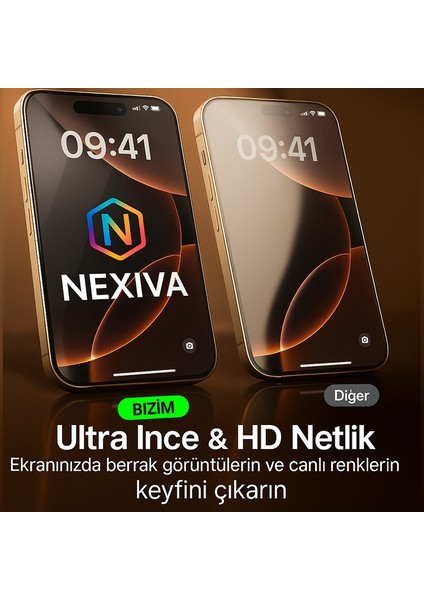 Iphone 16 Pro Max Şeffaf Erkan Koruyucu Cam Antisitatik Esnek Darbe Düşmeye Dayanıklı 360 Kaplayan indirimleri