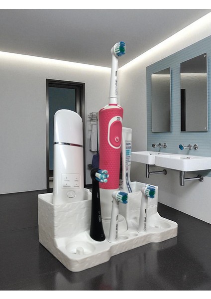 Oral B Resimdeki Modeller ile Uyumlu Stand ve Organizer 4makina ve 2makinalı modelleri