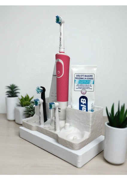 Oral B Resimdeki Modeller ile Uyumlu Stand ve Organizer 4makina ve 2makinalı fırsatları