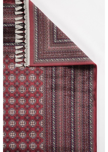 Bruj Bambu Viscon Halı 8751BU Bordo fiyatları