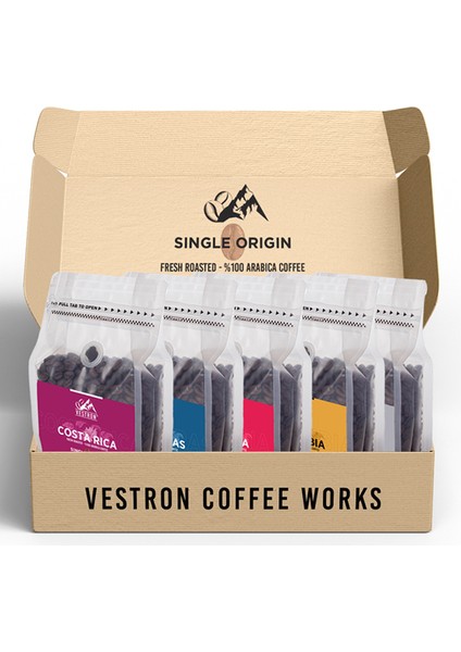 Coffee Works Dünya Kahveleri Deneme Paketi V1 5 x 50 gr