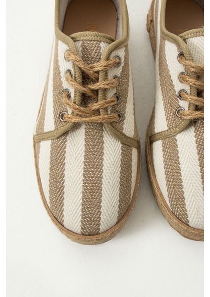 Gabriella Hasır Bağcık Detaylı Kadın Espadril Sneaker fiyatları