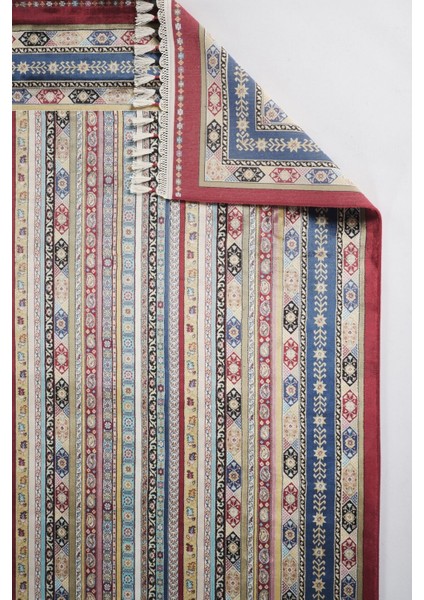 Bruj Bambu Viscon Halı 8741BU Bordo fiyatları