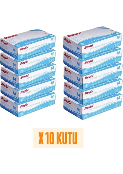 20 Kutu Pudrasız Mavi Nitril Muayene Eldiveni- Small / Medium Beden fırsatları