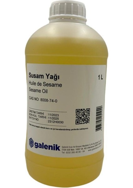 Susam Yağı 1 Lt