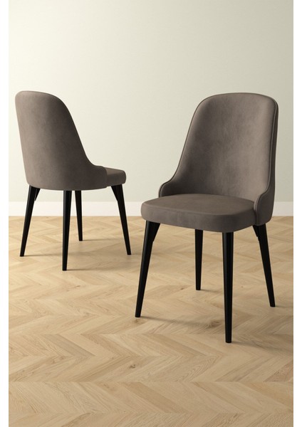 Ikon Siyah Mermer 80X132 Açılabilir Mdf Masa Yemek Odası Takımı, Mutfak Takımı 6 Adet Sandalye fırsatları