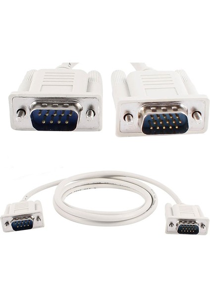 Rs232 Db9 Erkek Erkek Seri Com Kablo Rs232 Erkek 9 Pin Kablo 1.8m fırsatları