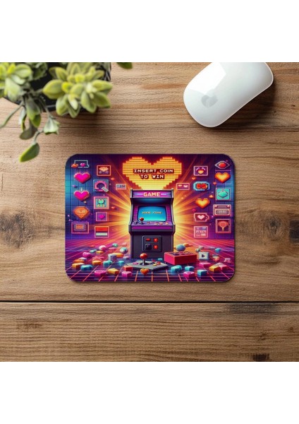 Atari Ruhunu Yansıtan Parlak Mouse Pad - 19X23 cm 2 mm Dikdörtgen Ithal Baskılı Mouse Pad fırsatları